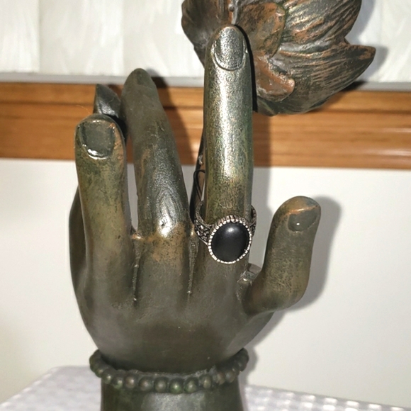 NWT CHICO'S Camile Silver & Black Size 9 - Picture 3 of 7